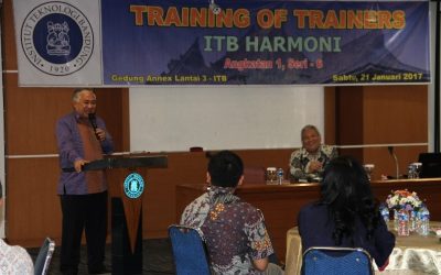 Training of Trainers ITB Harmoni 21 Januari 2017