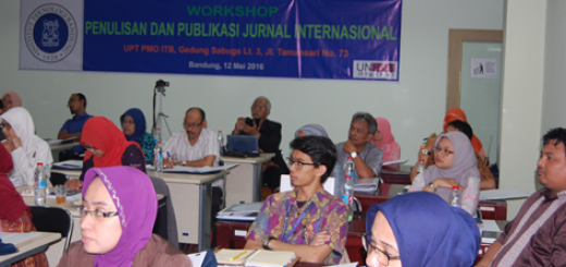 workshop penulisan dan publikasi jurnal internasional -1